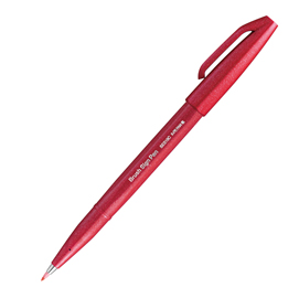 PENNARELLO SIGN PEN - ROSSO - PENTEL 94275