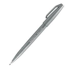 PENNARELLO SIGN PEN - GRIGIO - PENTEL 94281