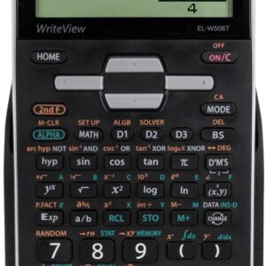 CALCOLATRICE SCIENTIFICA SHARP EL-506TSBWH SHAEL506TSBWH