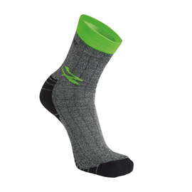 CALZE CORTE GIADY - TAGLIA UNICA - GRIGIO/VERDE - U-POWER - CONF. 2 PEZZI 100701