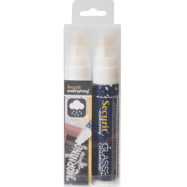 MARCATORE A GESSO LIQUIDO WATERPROOF - PUNTA FINE 7,00 - 15,00 MM - BIANCO - SECURIT 77385