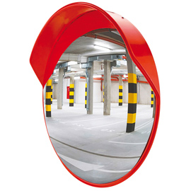 SPECCHIO DI SORVEGLIANZA PARABOLICO - INFRANGIBILE - VISIBILITA' A 90  - DIAMETRO 50 CM 98291