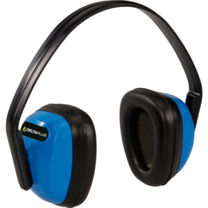 CUFFIA ANTIRUMORE SPA3 - SNR 28 DB - ABS-POLISTIRENE-GOMMA PIUMA - BLU-NERO - DELTAPLUS 73575