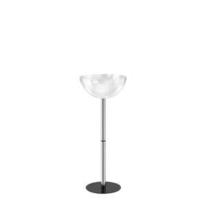 ESPOSITORE DA TERRA CON 1 SEMISFERA CONTENITORE - D 50 CM - ALTEZZA 96 CM - TECNOSTYL 80431