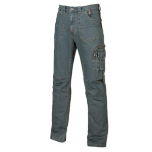 JEANS DA LAVORO TRAFFIC - TAGLIA 56 - BLUE JEANS - U-POWER 89916