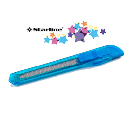 CUTTER CON BLOCCALAMA BASIC - 9 MM - STARLINE STL6704
