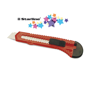 CUTTER CON BLOCCALAMA BASIC - 18 MM - STARLINE STL6701