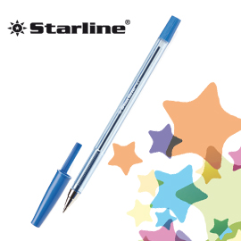 PENNA SFERA P.FINE 0,7MM BLU STARLINE CF.50 PEZZI STL1107