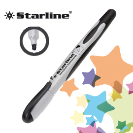 MARCATORE PERMANENTE STARLINE  - PUNTA TONDA 2,0MM - NERO - STARLINE STL1641