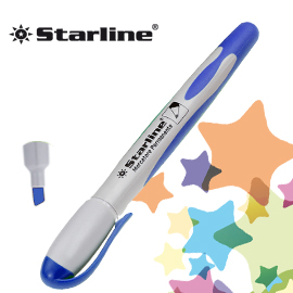 MARCATORE PERMANENTE STARLINE - PUNTA A SCALPELLO DA 2,00-4,00MM - BLU - STARLINE STL1646