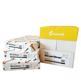 CARTA BIANCA STARLINE - A4 - 80GR - RISMA DA 500 FOGLI - ORDINE DROP MAX 25 RISME STL2002