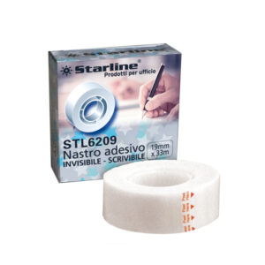 NASTRO ADESIVO SCRIVIBILE E INVISIBILE 19X33 STARLINE STL6209