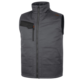 GILET STOCKTON3 - MULTITASCHE - TAGLIA XXL - GRIGIO/ARANCIO - DELTAPLUS 94231