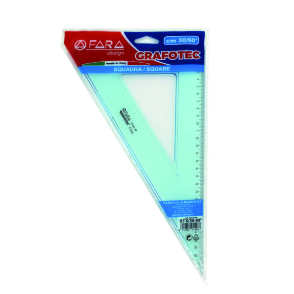 SQUADRA TRASPARENTE 16-60CM FARA