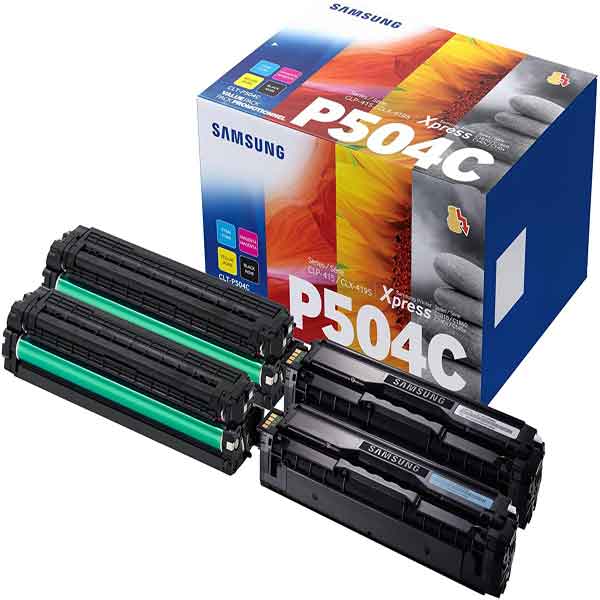 HP/SAMSUNG - CONF. 4 CARTUCCE - C/M/Y/K - CLT-P504C - SU400A SAMSU400A