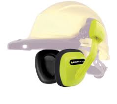 CUFFIE ANTIRUMORE SUZUKA2 - PER ELMETTI - GIALLO FLUO - DELTAPLUS 97184