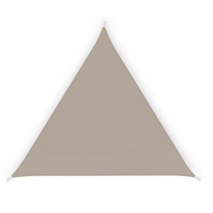 TENDA A VELA TRIANGOLARE OMBREGGIANTE - 5 X 5 X 5 MT - TORTORA - GARDEN FRIEND 91714