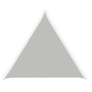 TENDA A VELA TRIANGOLARE OMBREGGIANTE - 5 X 5 X 5 MT - CENERE - GARDEN FRIEND 91715