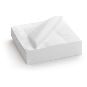 TOVAGLIOLO BIANCO 33X33 50PZ 2VL