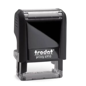 TIMBRO ORIGINAL PRINTY 4.0 4910 - AUTOINCHIOSTRANTE - PERSONALIZZABILE - 26X10 MM - 3 RIGHE - TRODAT 80469