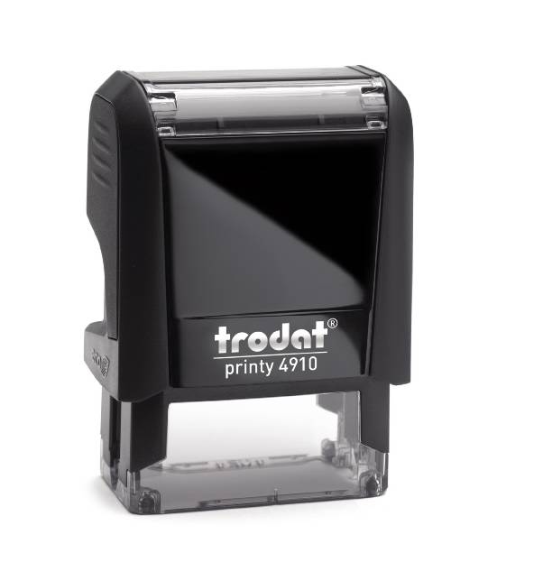 TIMBRO ORIGINAL PRINTY 4.0 4910 - AUTOINCHIOSTRANTE - PERSONALIZZABILE - 26X10 MM - 3 RIGHE - TRODAT 80469