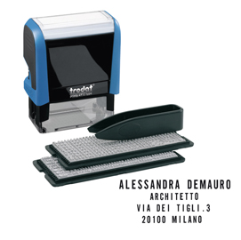 TIMBRO AUTOINK PRINTY 4911 COMPONIBILE TRODAT 45302