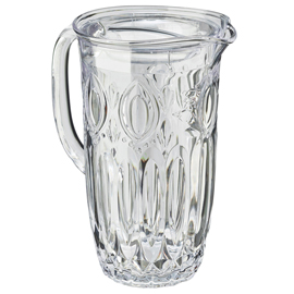 CARAFFA DECORATA MILOS - 1,7 L - METACRILATO - TRASPARENTE - LEONE 101389