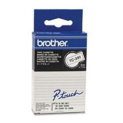 BROTHER - NASTRO - NERO-BIANCO - TC291 - 9MM X7,7MT BROTC291