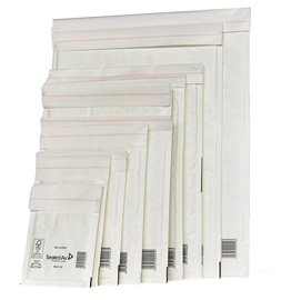 BUSTA IMBOTTITA 27X36 ""H"" BIANCO TEPAK" 47513"