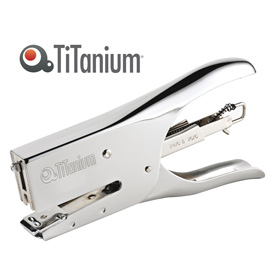 CUCITRICE A PINZA - ACCIAIO CROMATO - TITANIUM 72780
