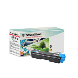 STARLINE - TONER RICOSTRUITO - PER KYOCERA - CIANO - TK-590C - 5.000 PAG STLKTK590C