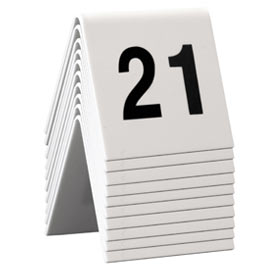 NUMERI PER TAVOLI - SET DA 21 A 30 - SECURIT 74554
