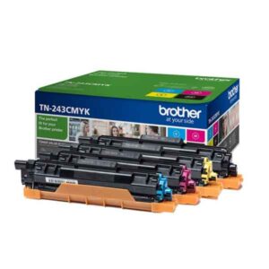 BROTHER - MULTIPACK TONER - C/M/Y/K - TN243CMYK - 1.000 PAG CAD. BROTN243CMYK