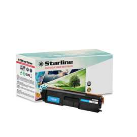 STARLINE - TONER RICOSTRUITO - PER BROTHER - CIANO - TN326C - 3.500 PAG STLBTN326C