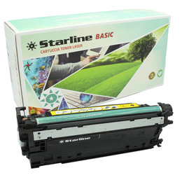 TONER MAGENTA COMPATIBILE STARLINE BASIC PER HP COLOR LASERJET CP3525 STLCE253A