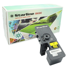 TONER GIALLO COMPATIBILE STARLINE BASIC KYOCERA ECOSYS M5521 2.600PAG STLTK5230Y