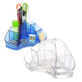 PORTAPENNE MULTIPOT CLASSIC - 14X20X9 CM - TRASPARENTE - ARDA 72054