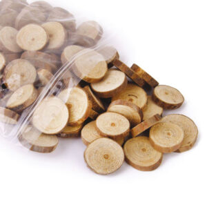 FETTINE DI LEGNO NATURALE - CWR - CONF. 100 PEZZI 89153