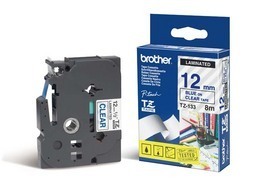 BROTHER - NASTRO - BLU-TRASPARENTE - TZE133 - 12MM X 8MT BROTZE133