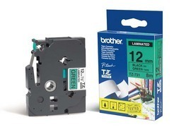 BROTHER - NASTRO -  NERO-VERDE - TZE731 - 12MM X 8MT BROTZE731