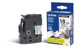 BROTHER - NASTRO - NERO-TRASPARENTE - TZE141 - 18MM X 8MT BROTZE141