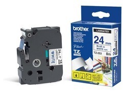 BROTHER - NASTRO - BLU-BIANCO - TZE252 - 24MM X 8MT BROTZE253