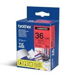 BROTHER - NASTRO -  NERO-ROSSO - TZE461 - 36MM X 8MT BROTZE461