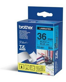 BROTHER - NASTRO -  NERO-BLU - TZE561 - 36MM X 8MT BROTZE561