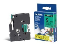 BROTHER - NASTRO -  NERO-VERDE - TZE721 - 9MM X 8MT BROTZE721