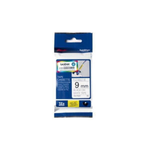 BROTHER - NASTRO LAMINATO FLESSIBILE - TZEFX221 - NERO / BIANCO - 9MM X 8MT BROTZEFX221