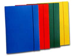 CARTELLINA CON ELASTICO - PPL - 3 LEMBI - 23,5X34,5 CM - GIALLO - FELLOWES 36460