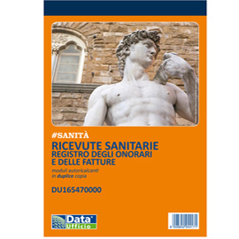 BLOCCO RICEVUTE SANITARIE - 50/2 AUTORICALCANTI - DU165470000 - DATA UFFICIO 93662