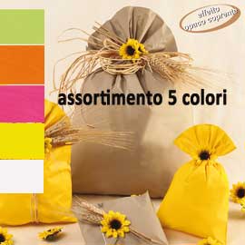 BUSTE REGALO MAT PEARLY B - IN PPL - ASSORTIMENTO 5 COLORI - 40 X 65CM - PNP - CONF. 50 BUSTE 70932