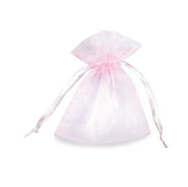 SACCHETTI ORGANZA MILLY - 8,5X10CM - ROSA - 20 SACCHETTI - PNP 86797